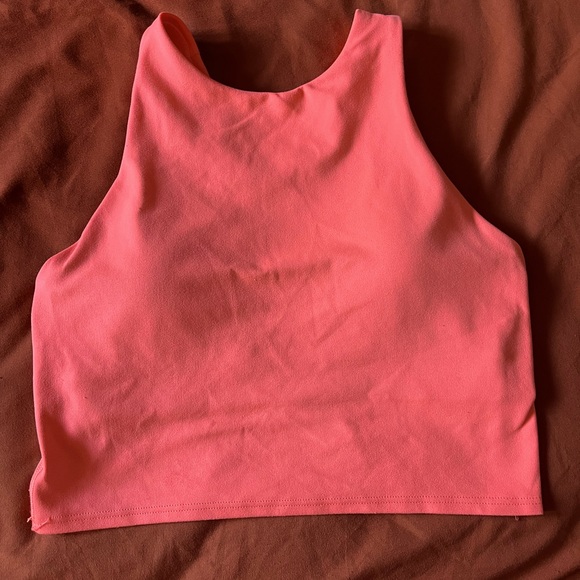 Athleta crop top with built in bra- size XS - Picture 1 of 4
